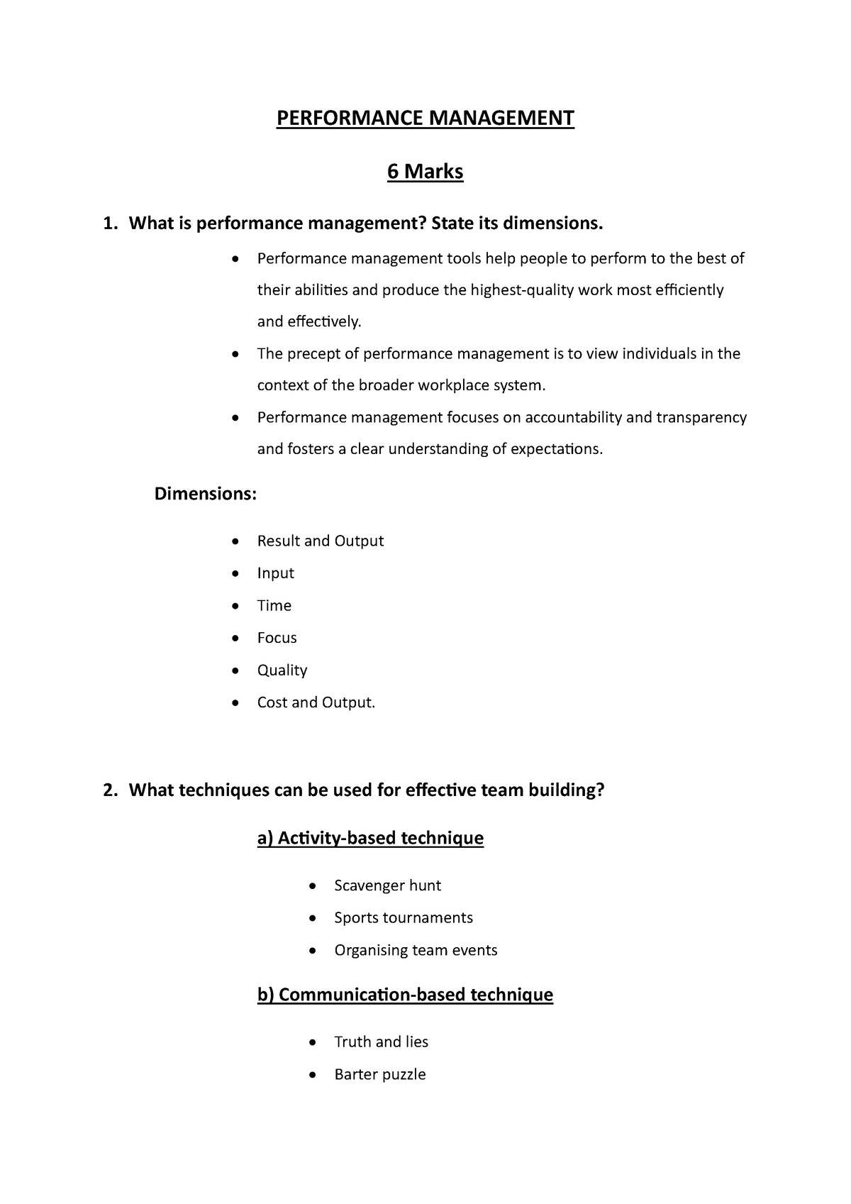 performance-management-answer-performance-management-6-marks-1-what