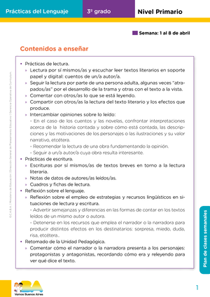 Secuencia Didáctica 3er Grado - PROPUESTA DE SECUENCIA ALFABETIZADORA ...