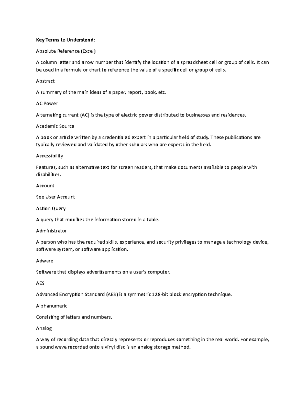 lecture-notes-4-key-terms-to-understand-absolute-reference-excel-a