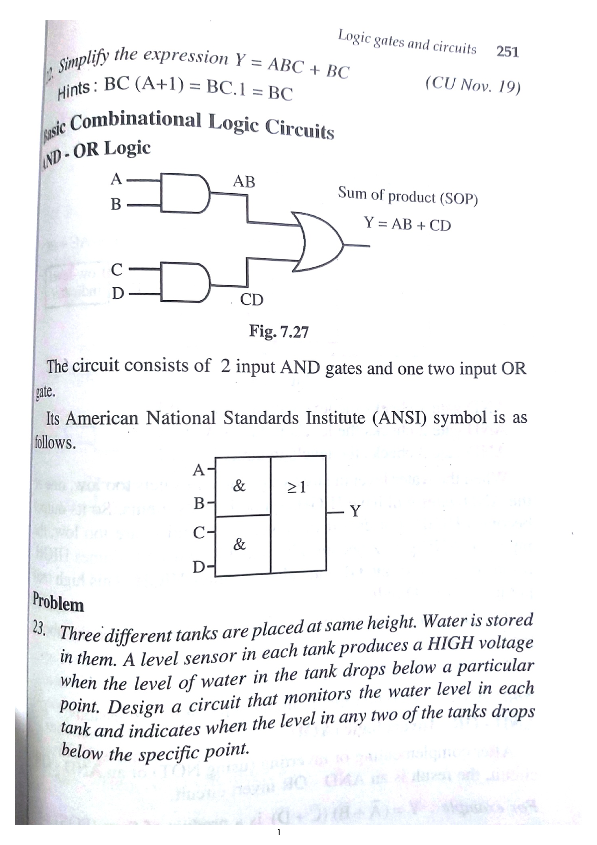 Basic Combinational Logic Circuits - Bsc Physics - Studocu