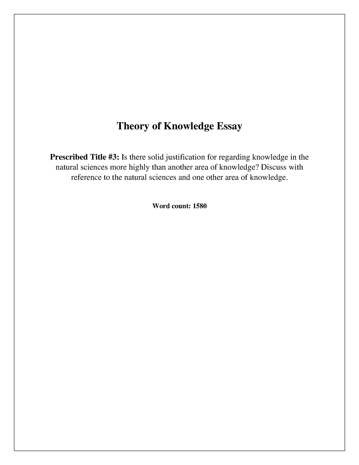 theory of knowledge essay titles may 2024