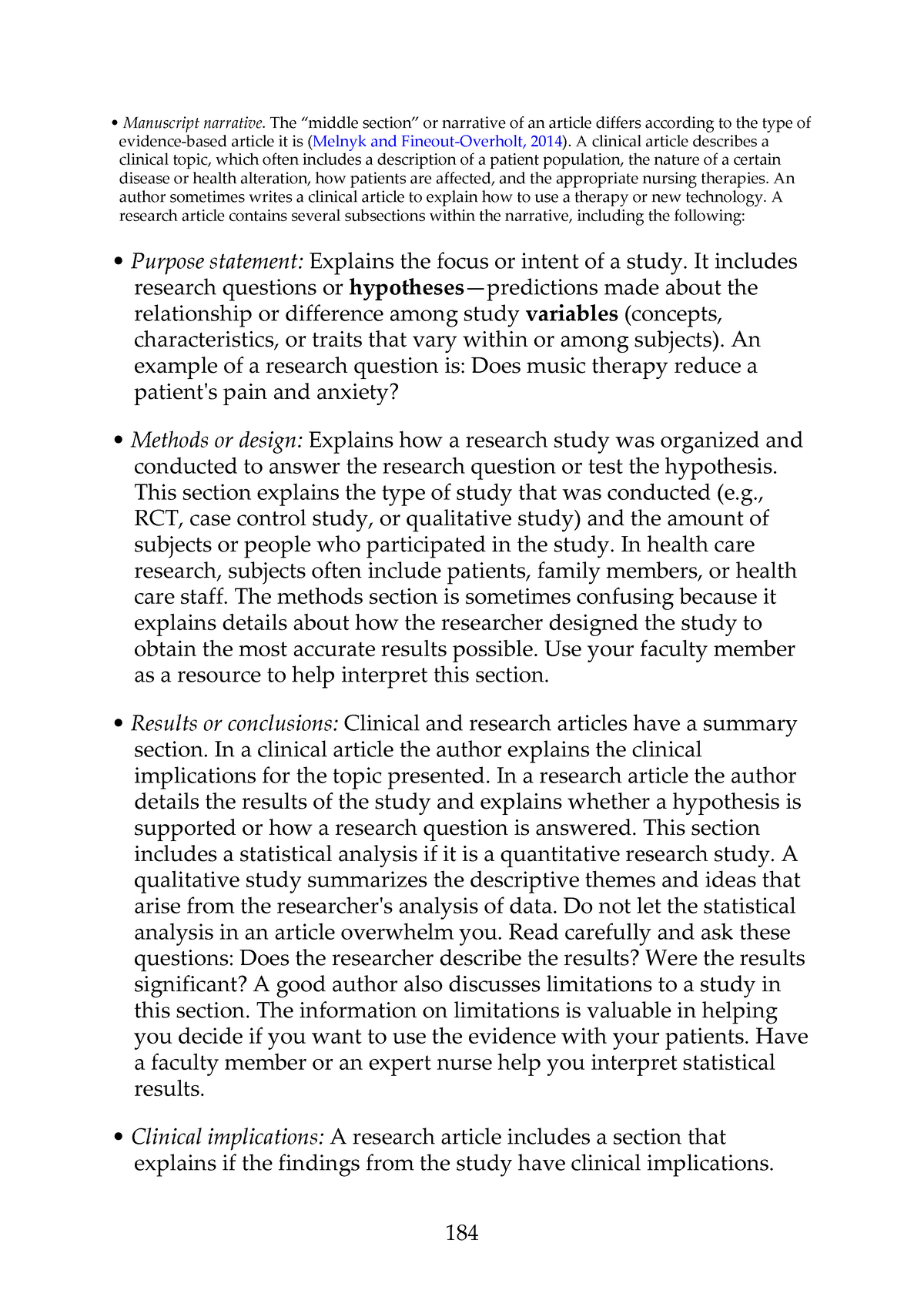 Nursing 1-62 - N/A - Manuscript narrative. The “middle section” or ...