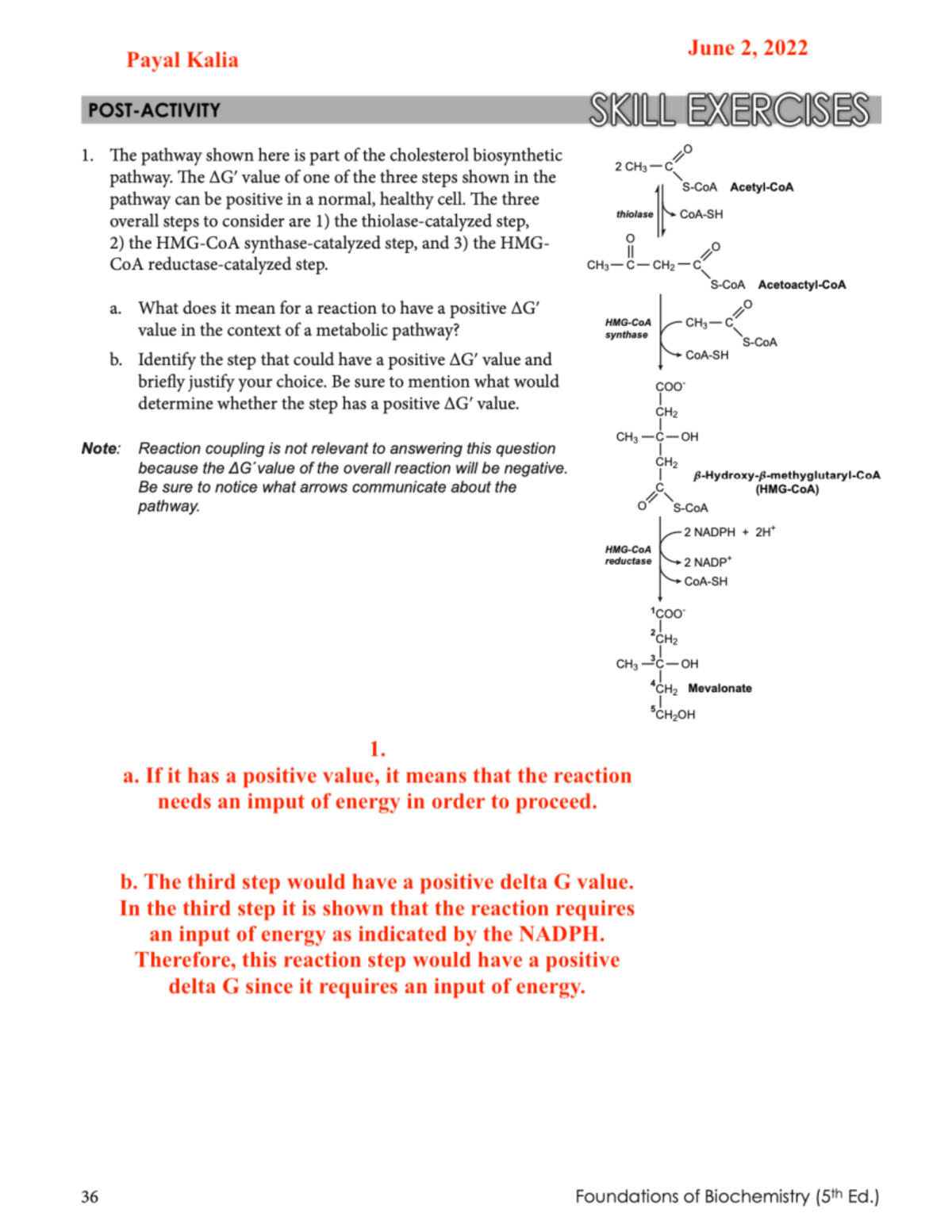 Section 23 Post - Post Lab 23 - CHEM 3650 - Studocu