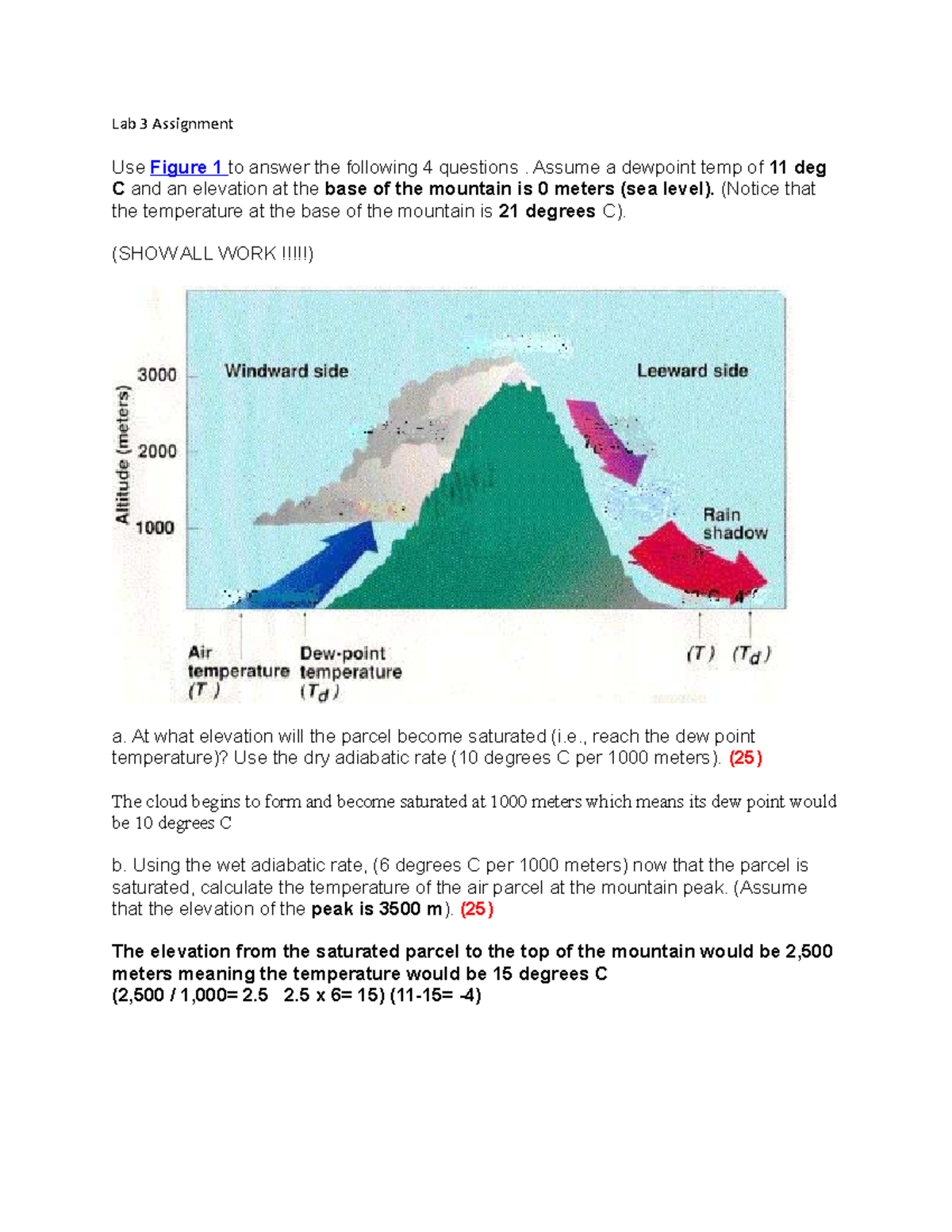 Lab 3 Assignment - Lab 3 - Lab 3 Assignment Use Figure 1 to answer the ...