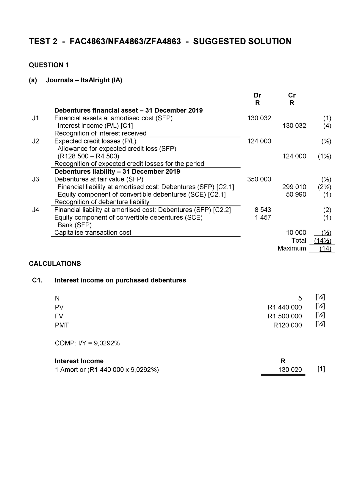 2020 Test 2 SStudent Lecture Notes Fac4861 - TEST 2 - FAC4863/NFA4863 ...