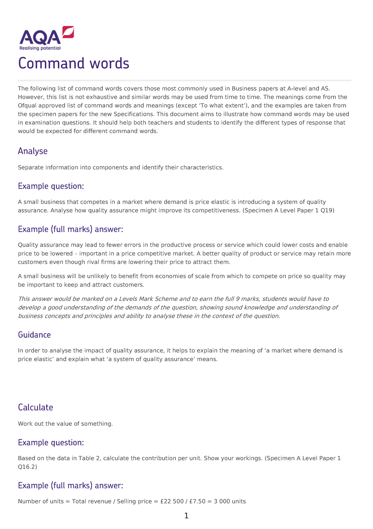 aqa-command-words-business-notes-from-aqa-the-following-list-of