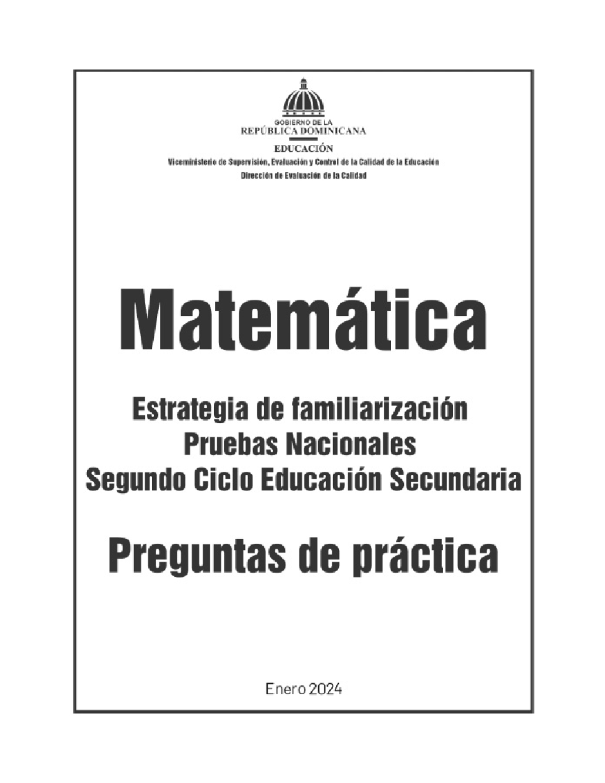 Cuadernillo de práctica de Matematica 6to. sec - Congreso Usaid ...
