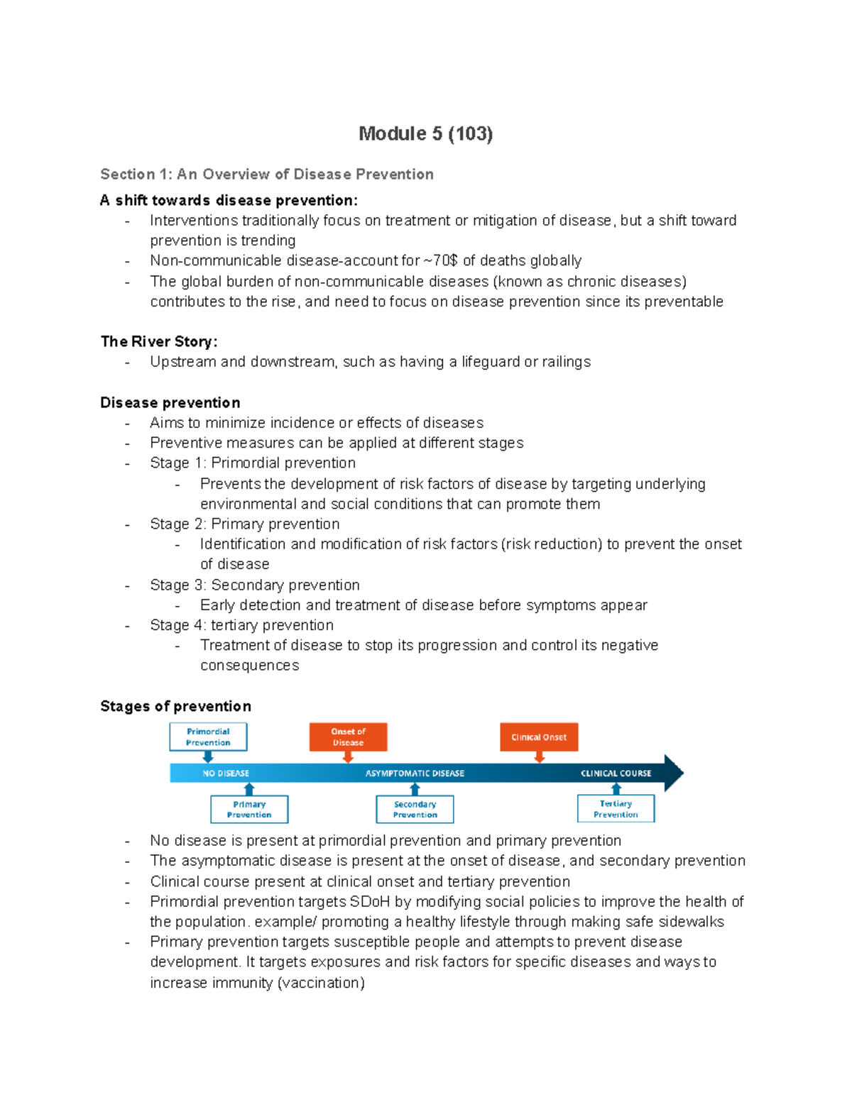 GLPH 271 Module 5 Notes - Module 5 (103) Section 1: An Overview Of ...