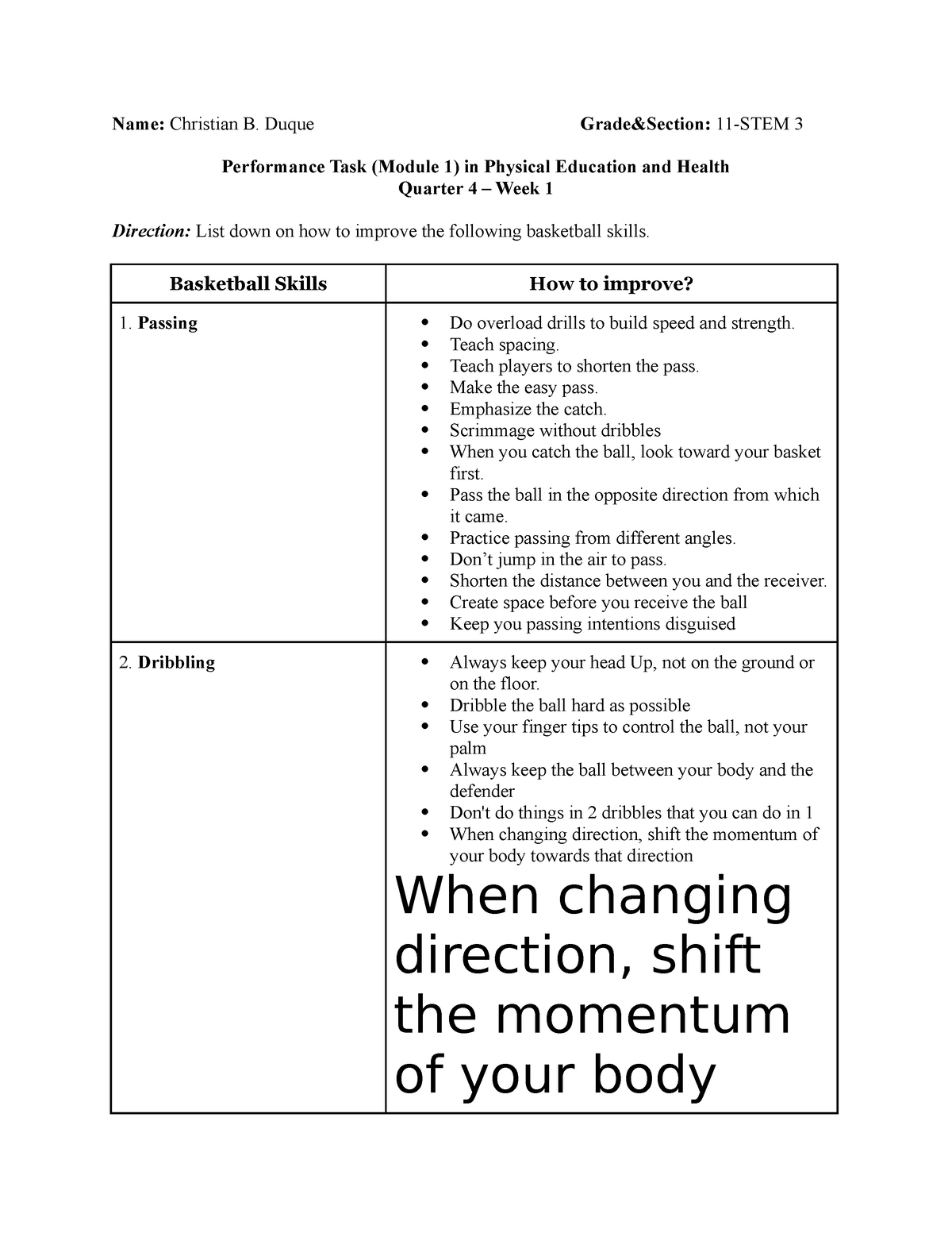 (PT Module 1) PE And Health - Physical Activities Towards Health And ...