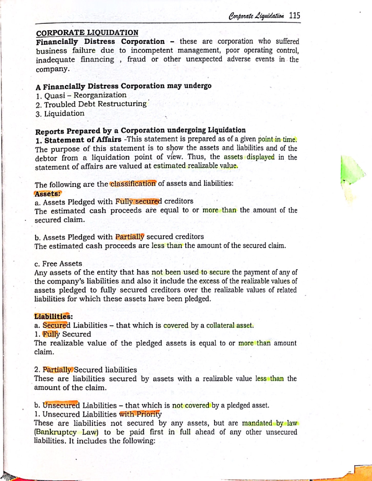 5 Corporate Liquidation Accountancy Studocu   Thumb 1200 1550 