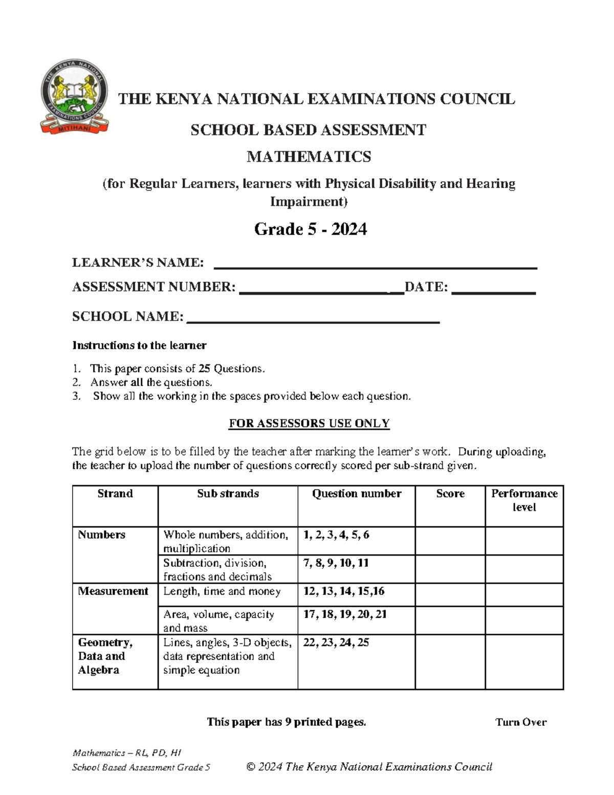 MAT 1 20240925235238343 Regular - Mathematics – RL, PD, HI School Based ...