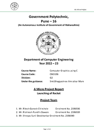 PP Micro Project Shreyas Deobhankar