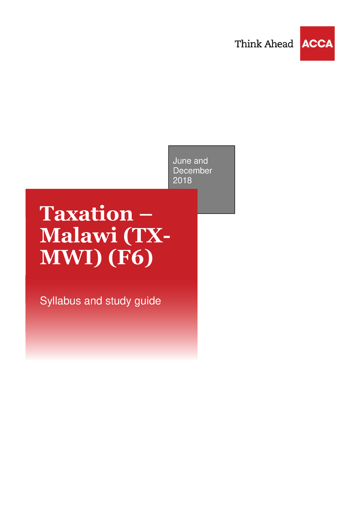 Tx Mwi Syllsg 2018 - It Helps Calculations Of Taxes - June And December ...