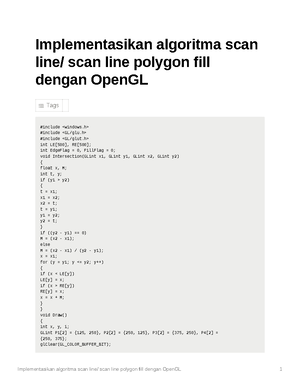 Mplementasikan algoritma flood-fill dan boundary-fill dengan ...