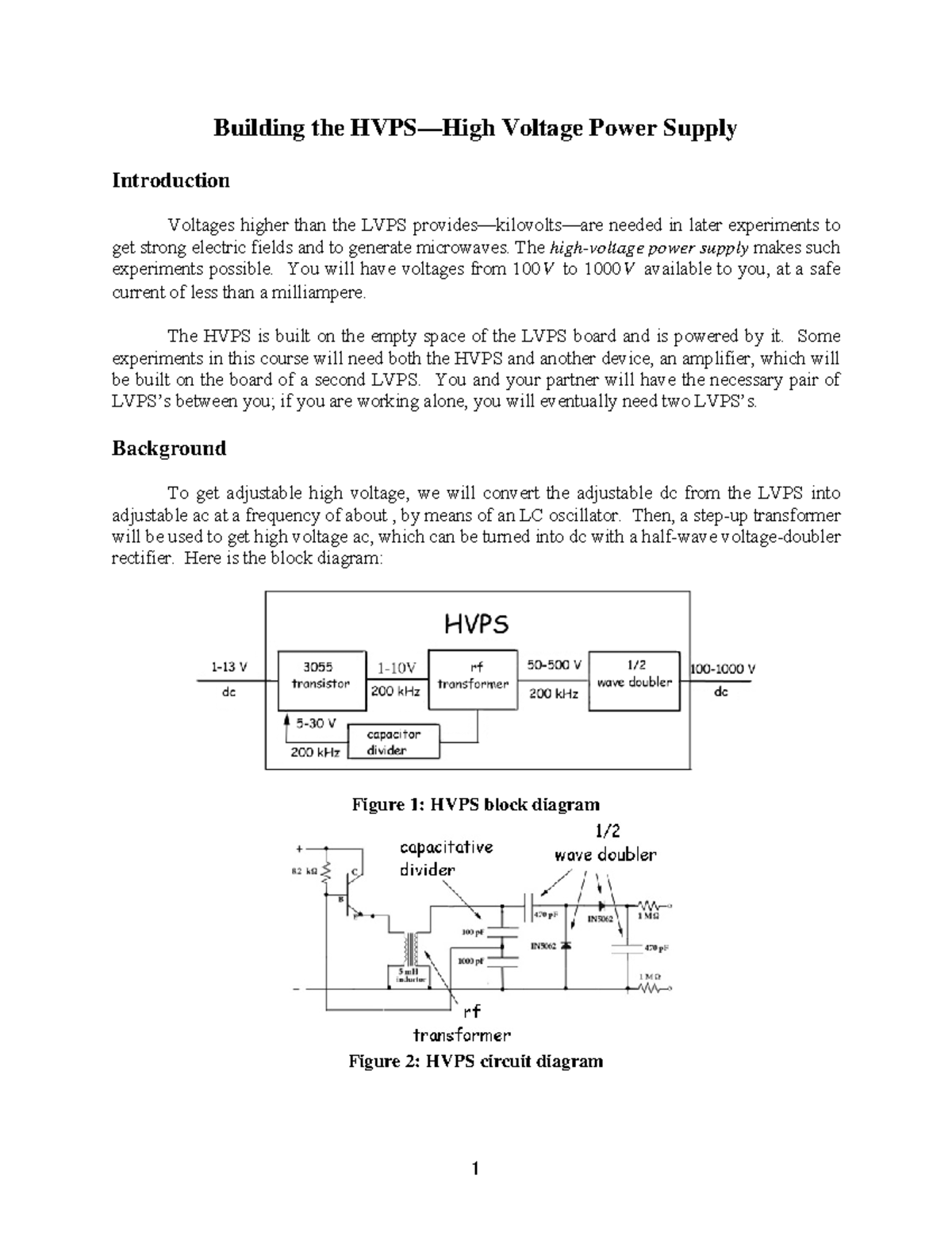 1af9c151e4df6f7255df824ac3c7f3ec building hvps - Building the HVPS—High ...
