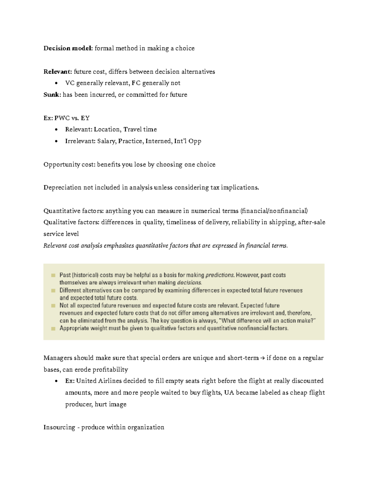 A325 Ch. 11 - Textbook and Class notes for when you miss class or need ...