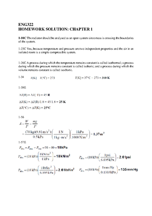 Thermodynamics Chapter 9 Practice Problems - ENG HOMEWORK SOLUTION #8 ...