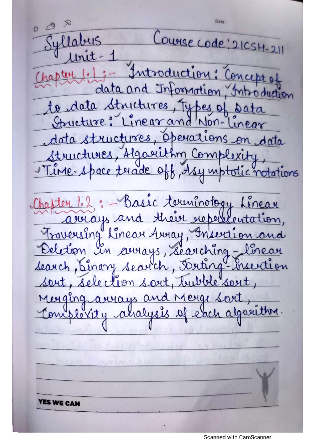 DS all notes - Gyhb - Data Structures And Object Oriented Programming ...