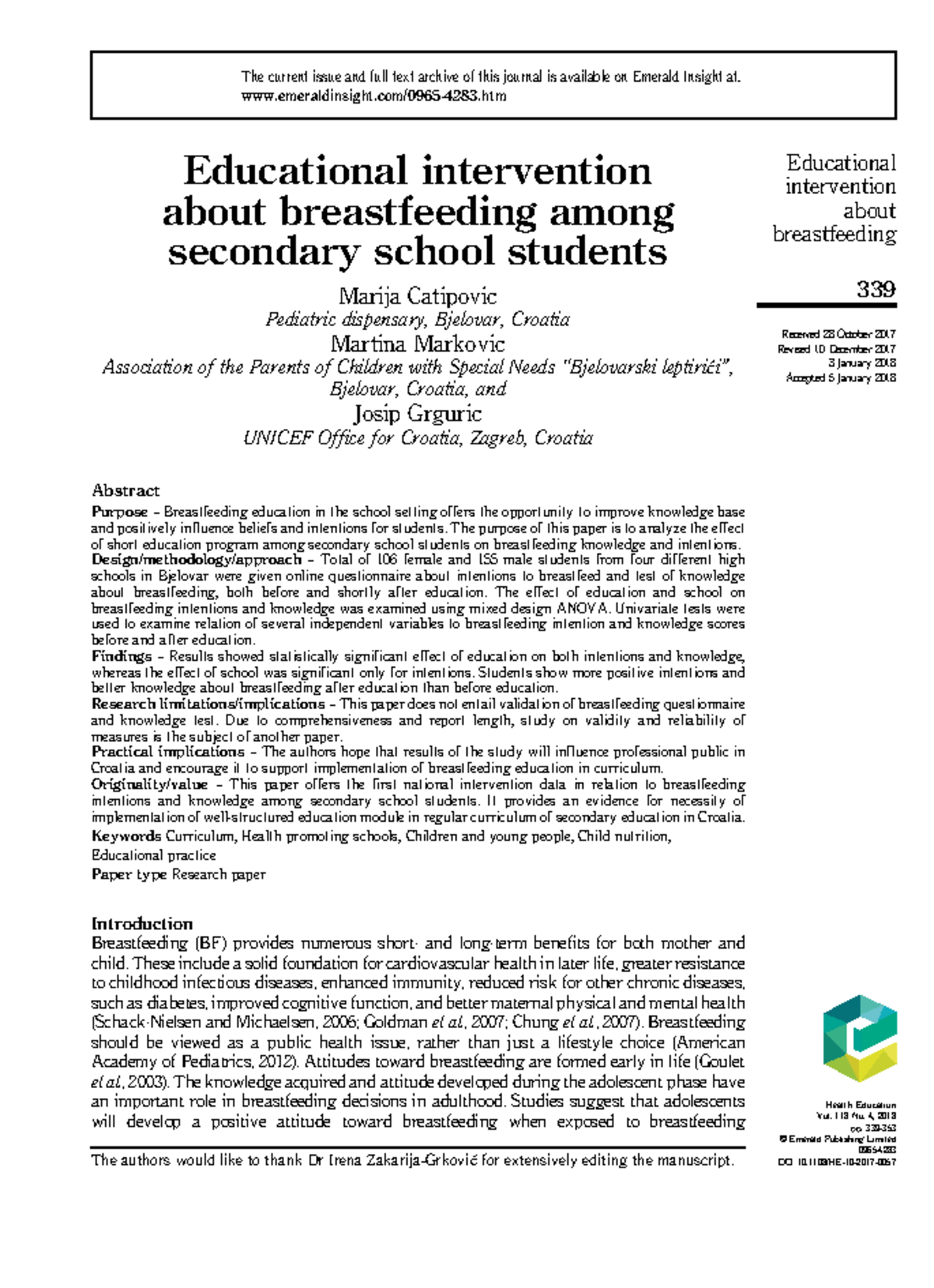 education-intervention-on-breastfeeding-educational-intervention