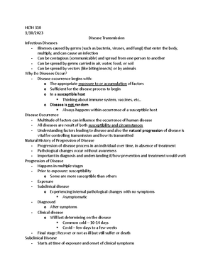 Evolution of Epi and Epi Approach - HLTH 310 1/3/ History of ...