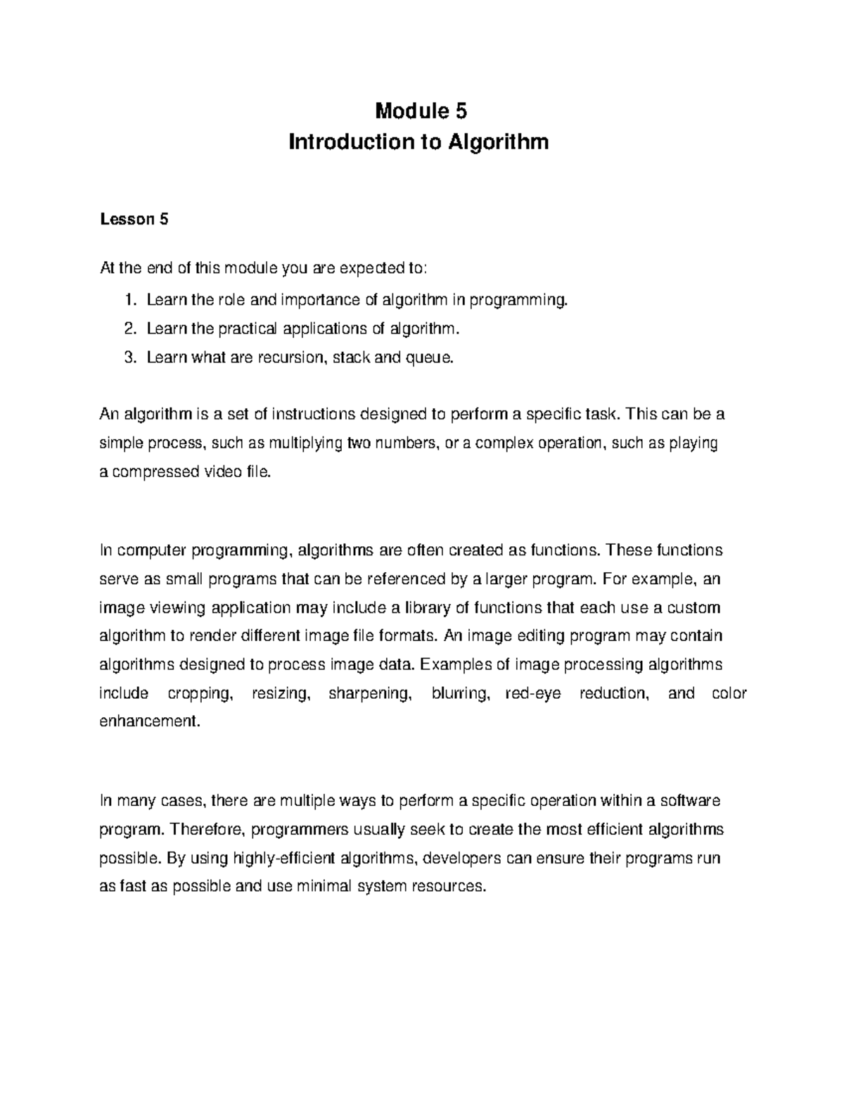 CC104-Module-5 - Lecture notes on Discrete Mathematics - Module 5 ...