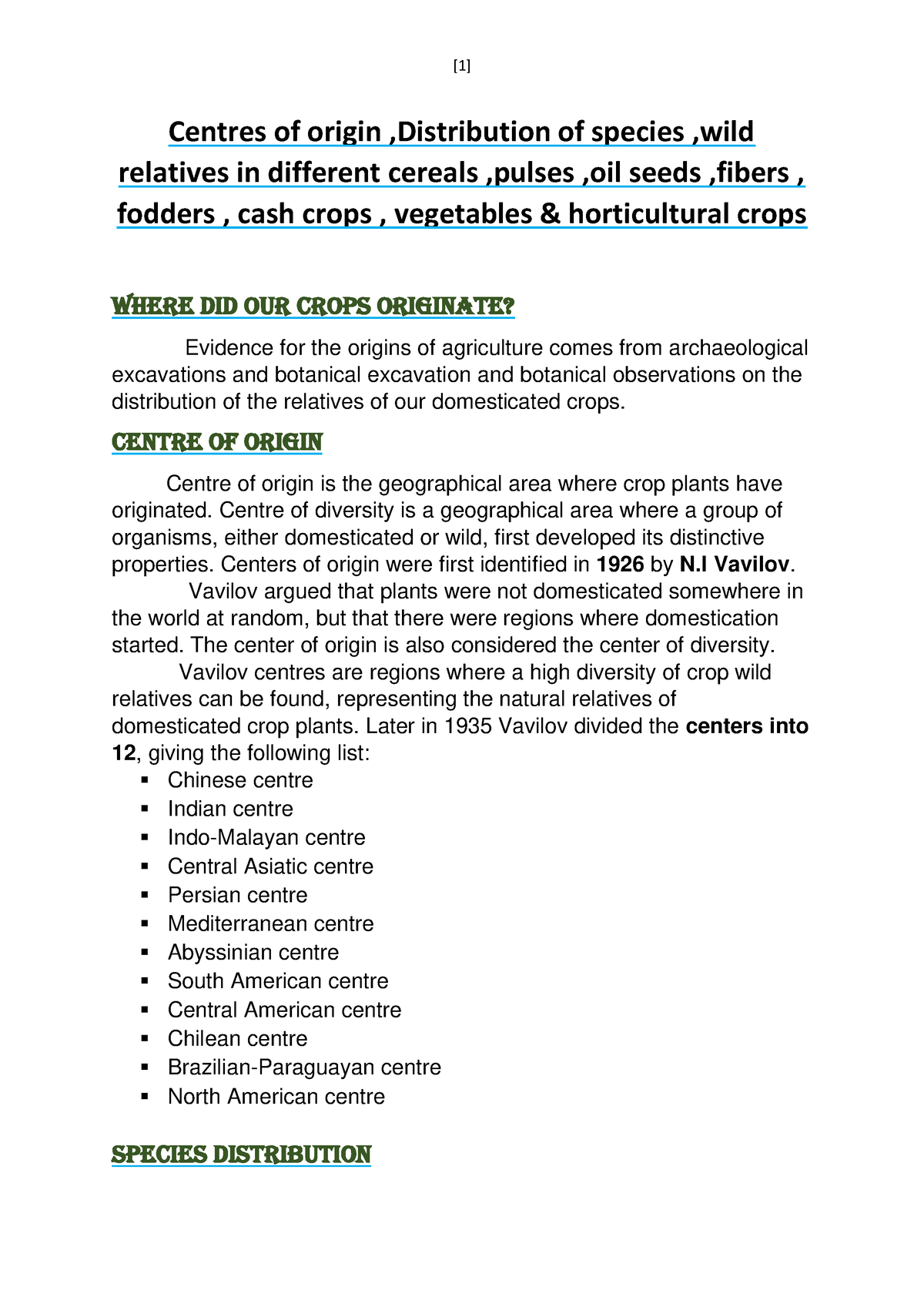 gpb-lecture-notes-centres-of-origin-distribution-of-species-wild