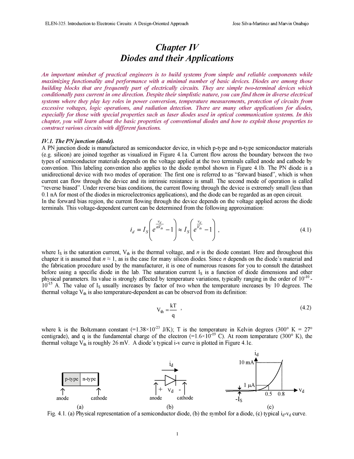 essay on diodes