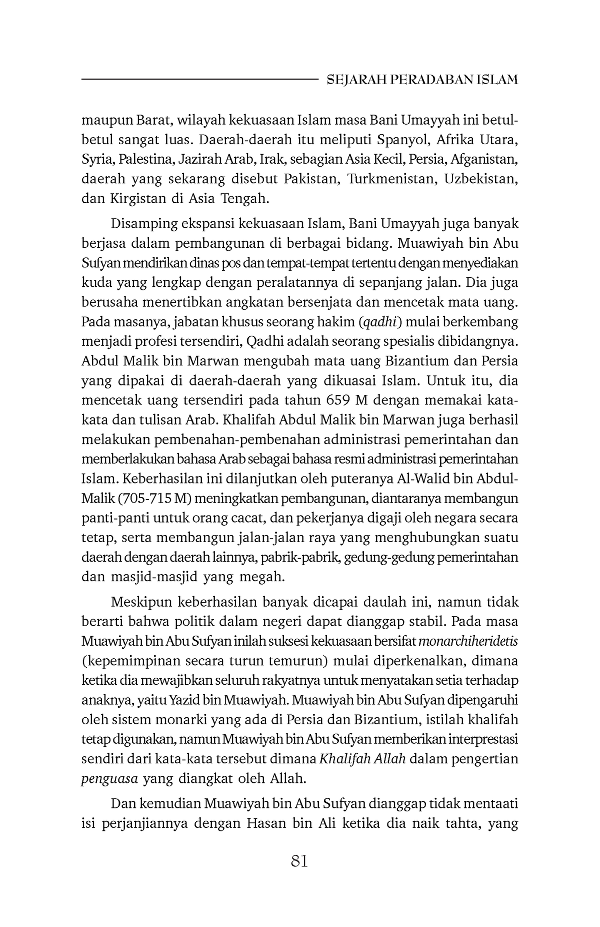 Sejarah Peradaban Islam-32 - 81 SEJARAH PERADABAN ISLAM Maupun Barat ...