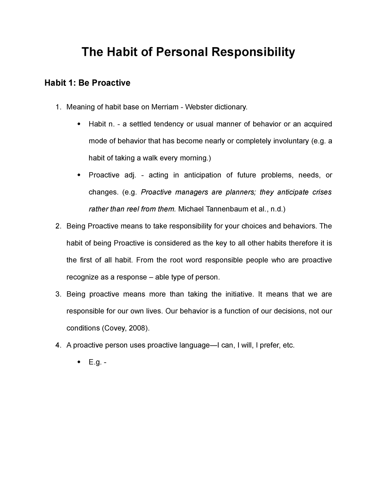 the-habit-1-proactive-the-habit-of-personal-responsibility-habit-1