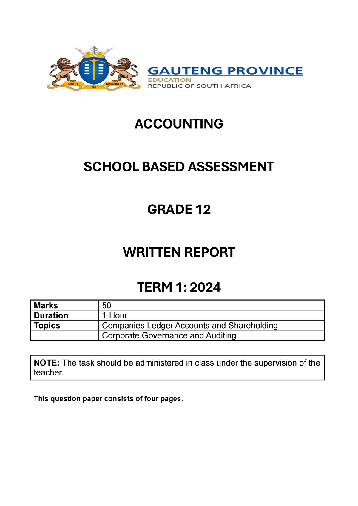 accounting grade 12 case study term 3