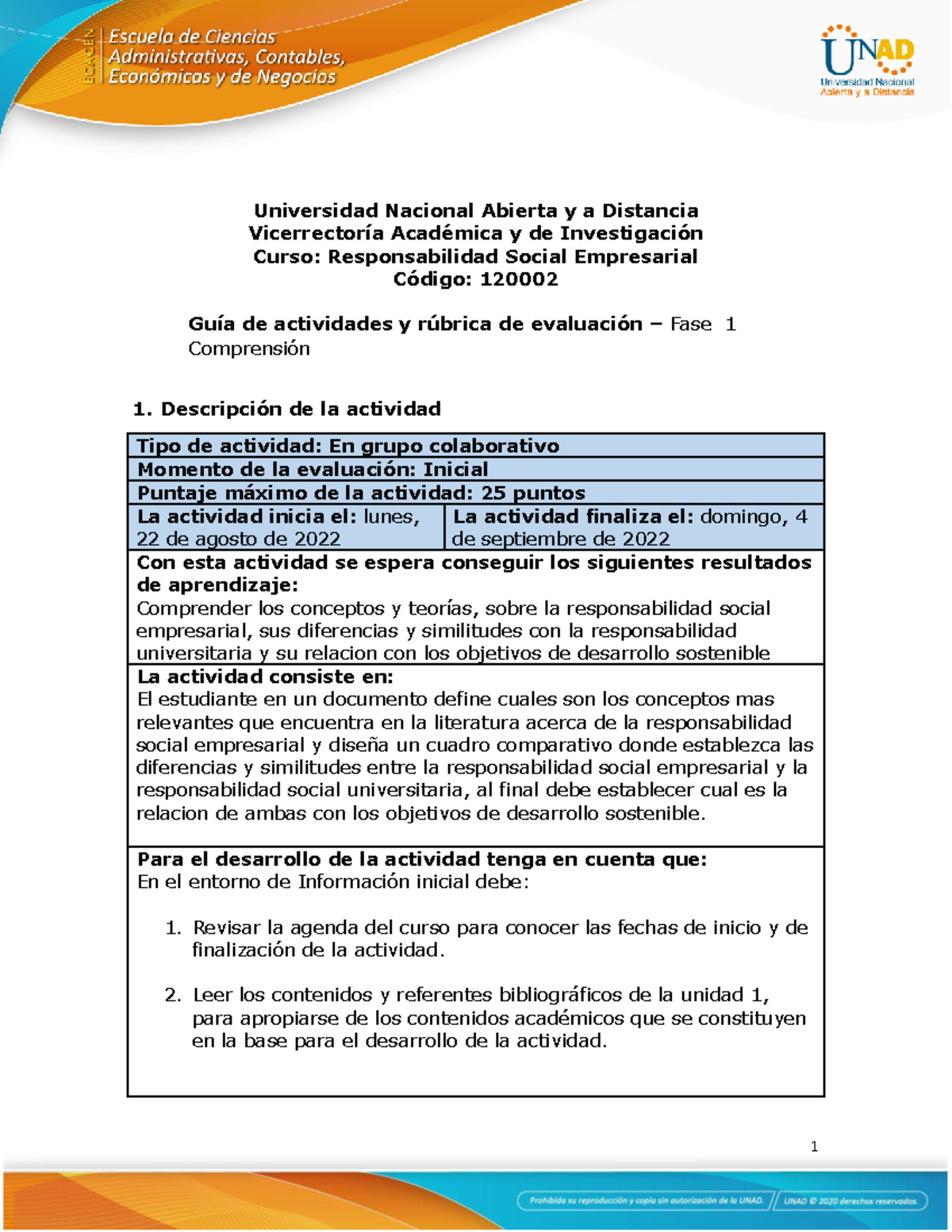 Guía De Actividades Y Rúbrica De Evaluación - Unidad 1 – Fase 1 ...