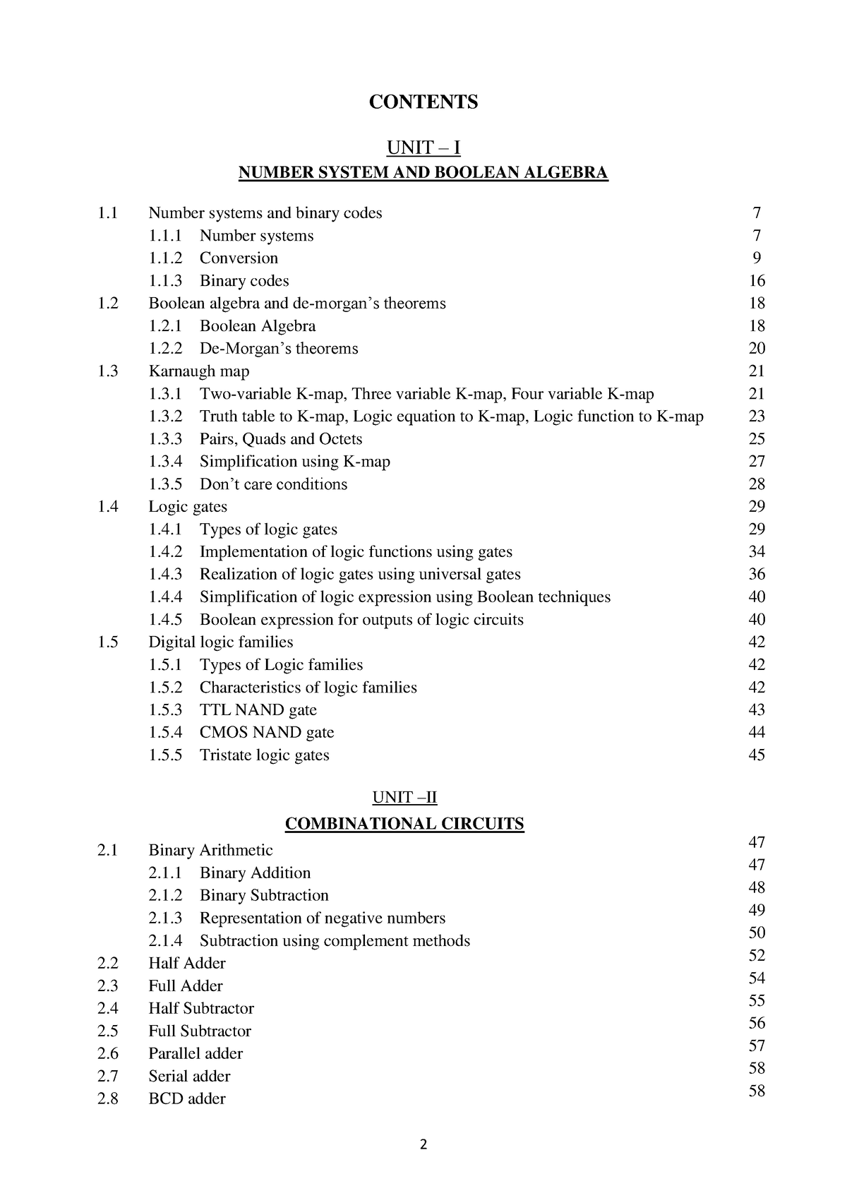 digital-electronics-notes-2-122-contents-unit-i-number-system-and