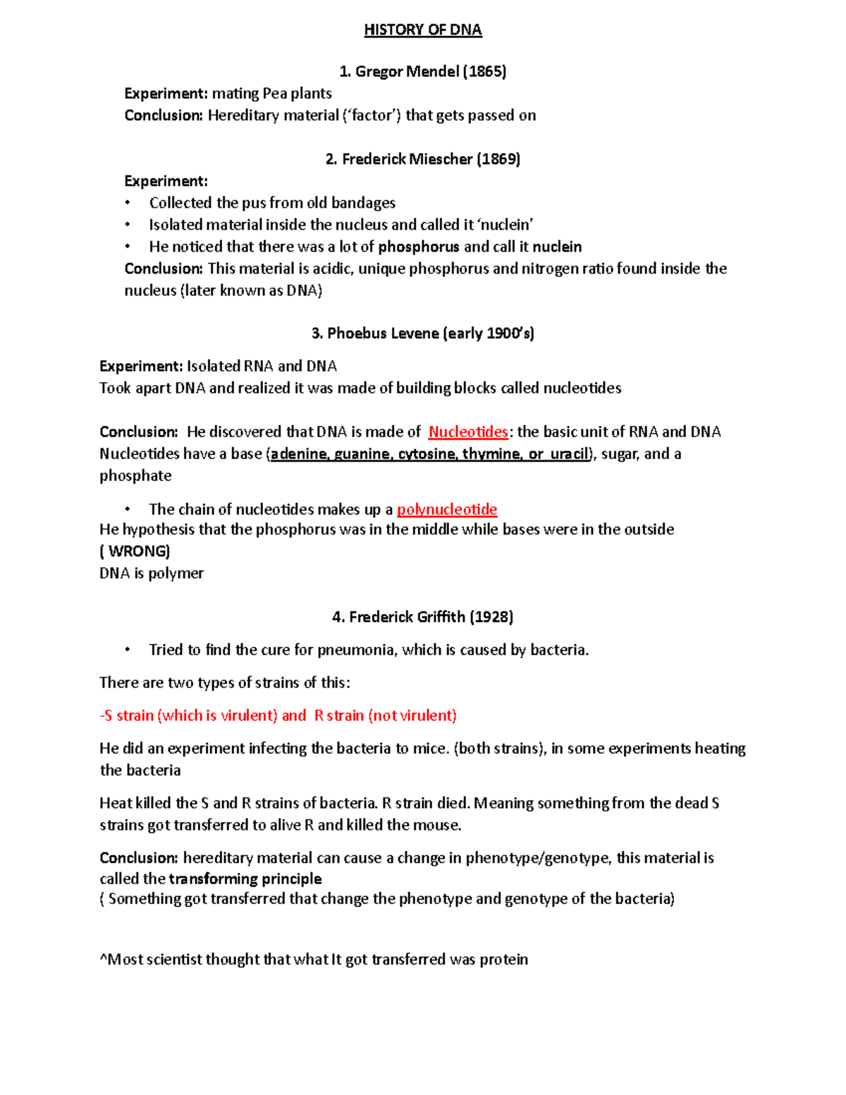 biology-history-and-replication-of-dna-history-of-dna-1-gregor