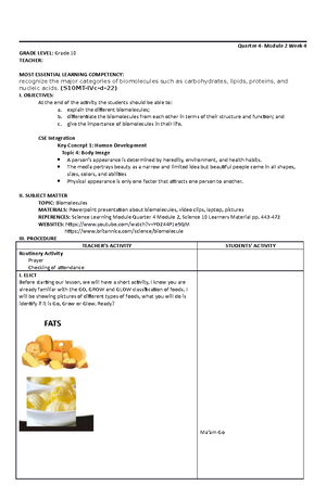 Palada- LP - semi detailed lesson plan types of speech - Semi ...