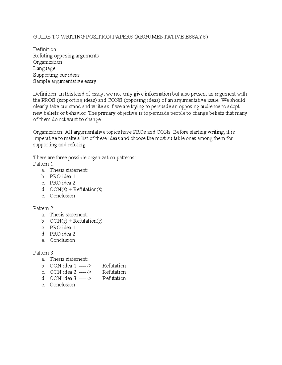 write essay pollution