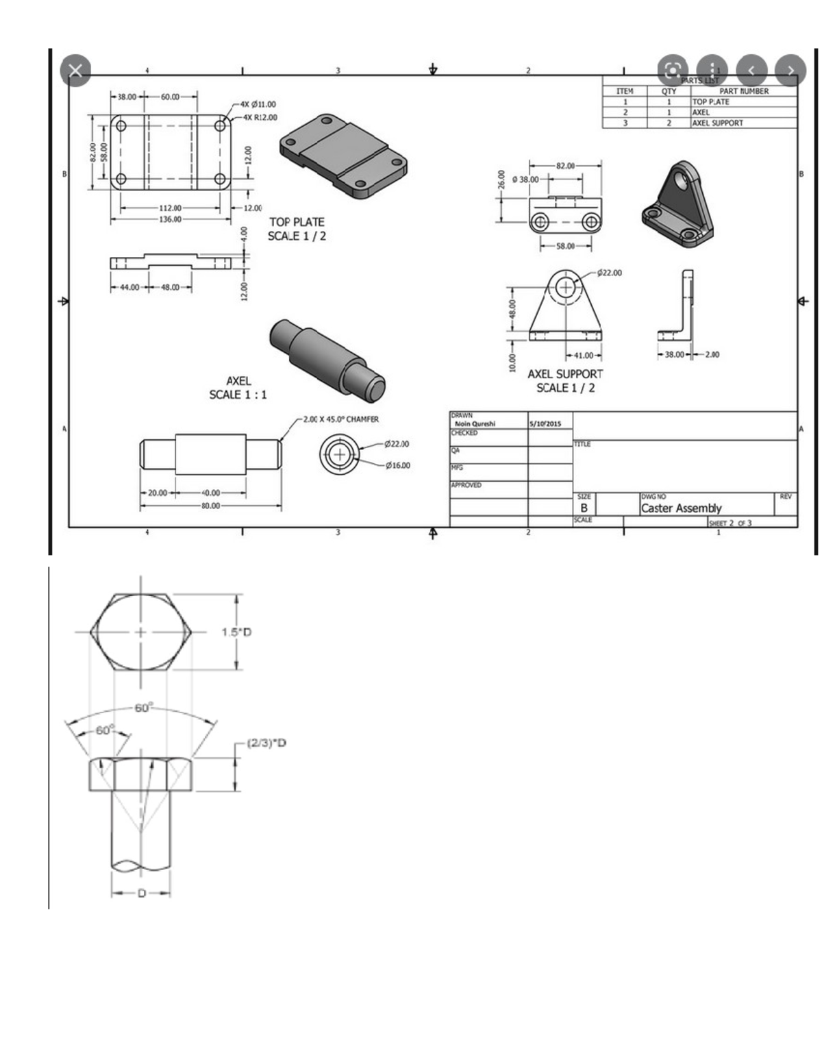Assembly drawing 2 - Fundamental Electrical and Electronic Principle ...