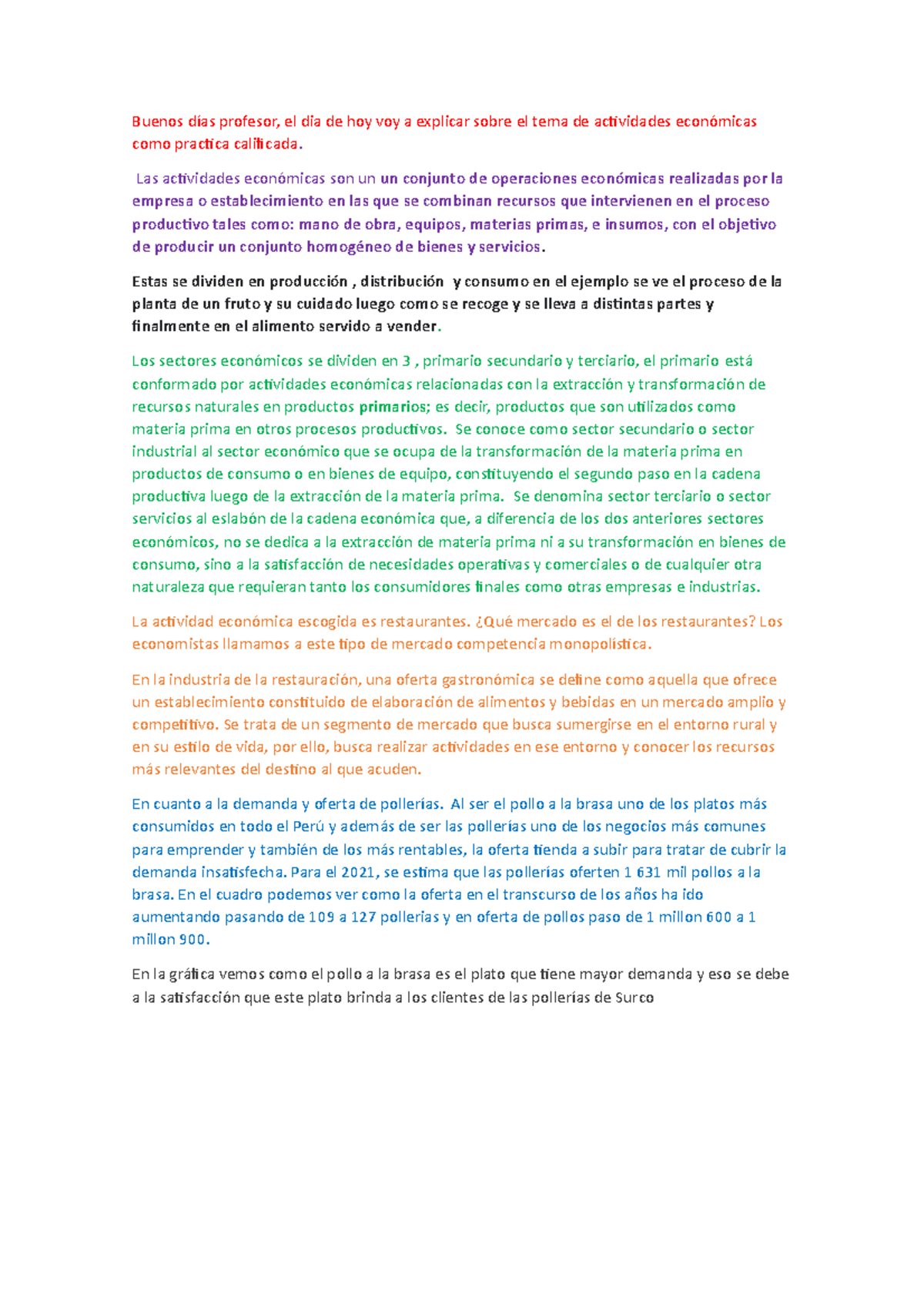 Texto para grabar - En las décadas de 1960 y 1970, un movimiento ...