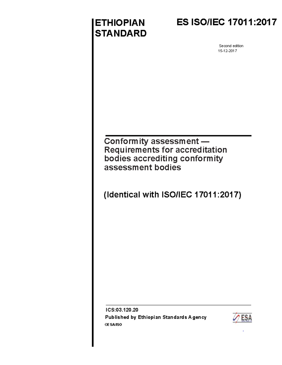 Pdfcoffee.com iso-iec-17011-2017-pdf-free - ICS:03. Published by ...