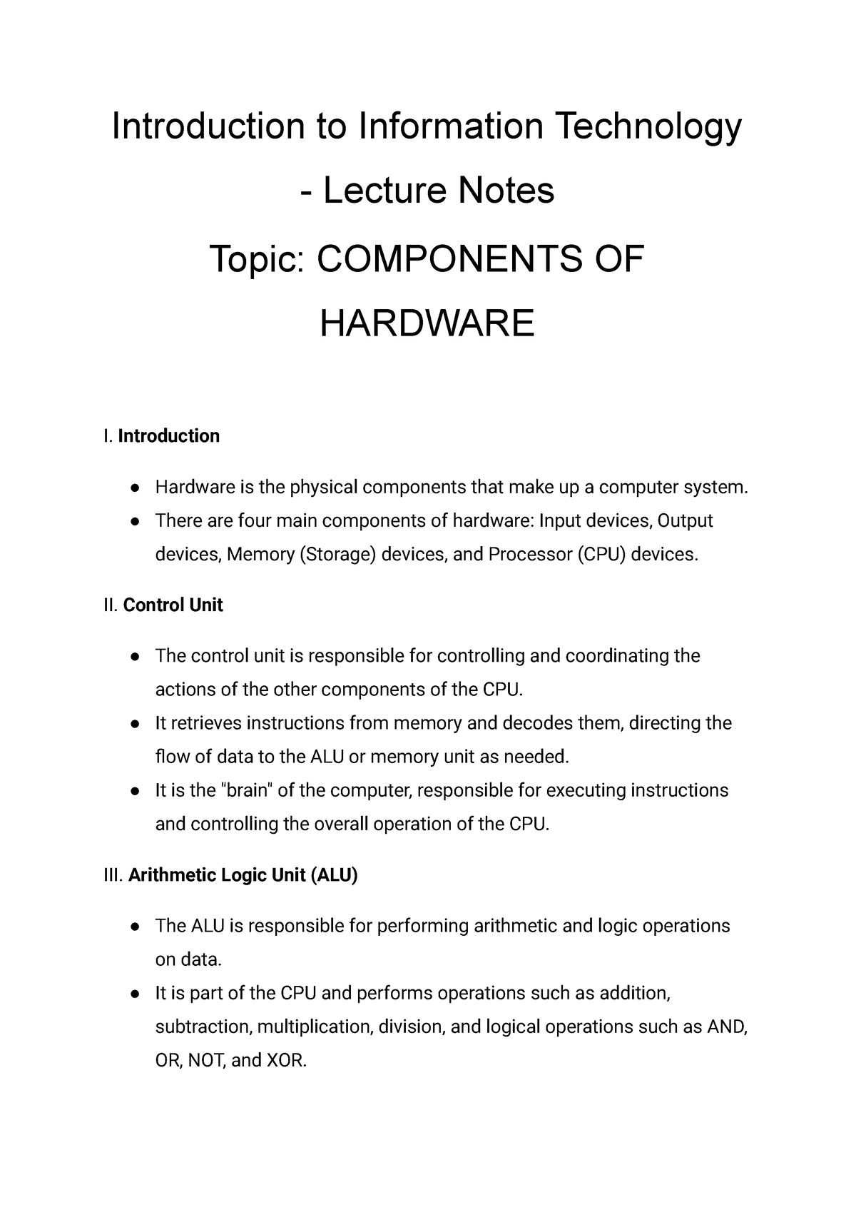 hardware research topics