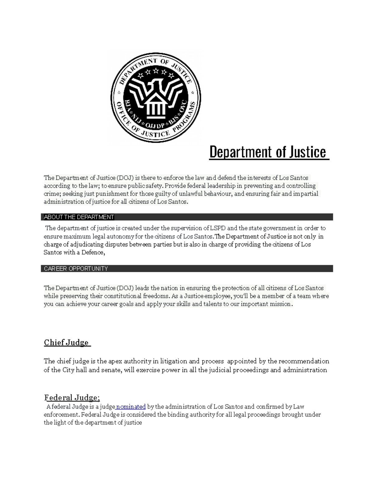 Untitled Document 7 - Aaaa - Department Of Justice The Department Of ...