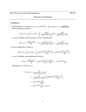 HW1 sol - spring 2019 hw 1 - ECE 330: Power Circuits and ...