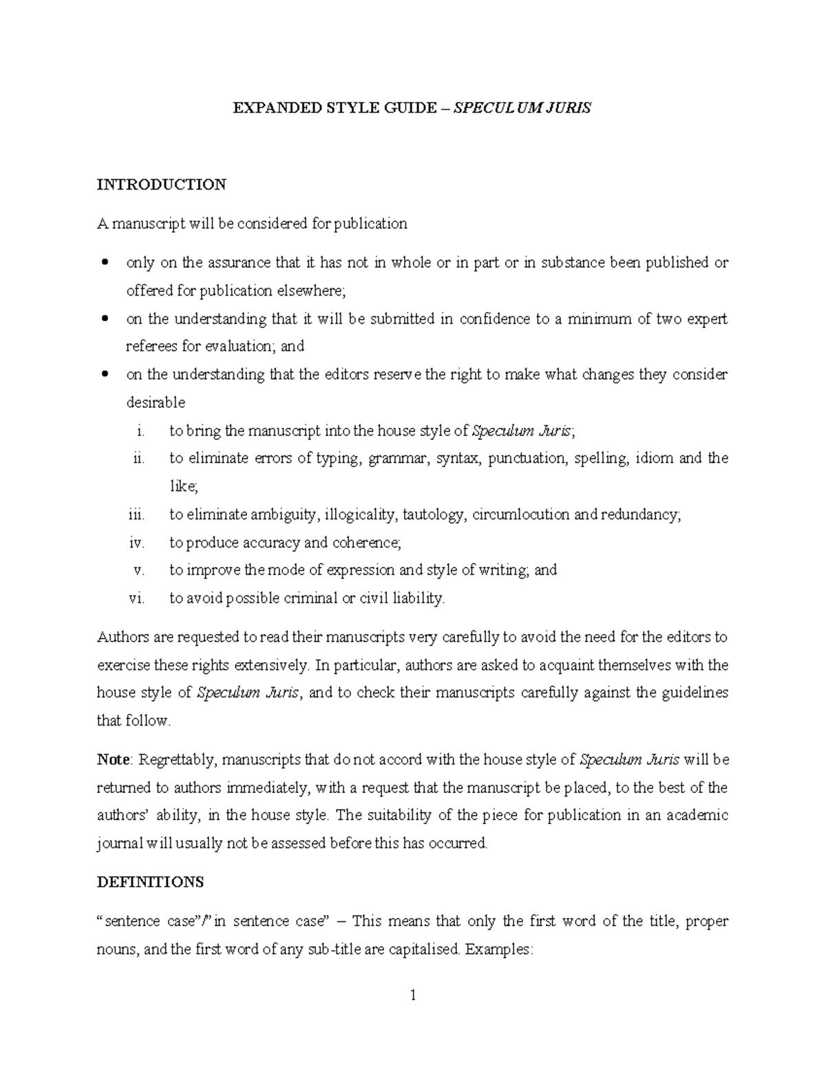 Juridical type of Notes on reference for ufh referencing in law ...
