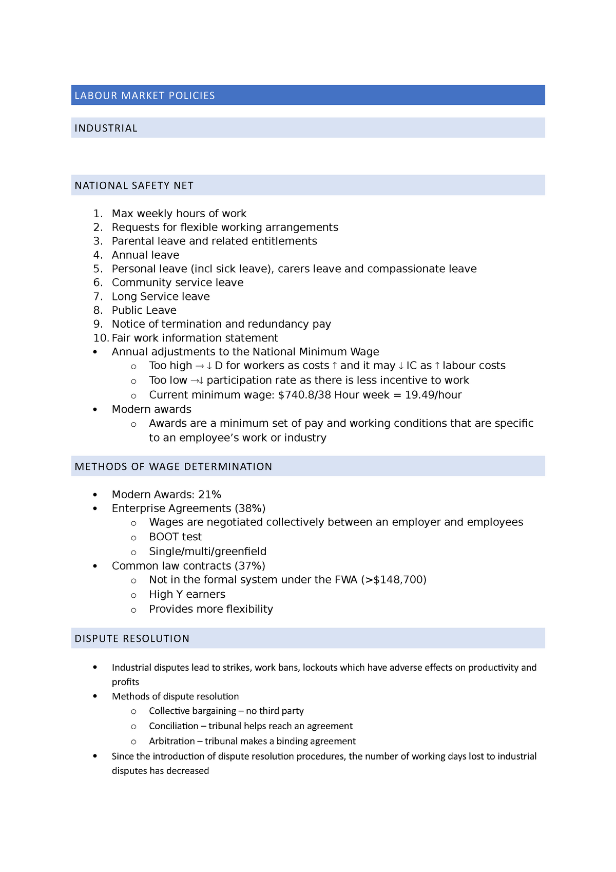 simplified-topic-4-notes-labour-market-policies-industrial-national