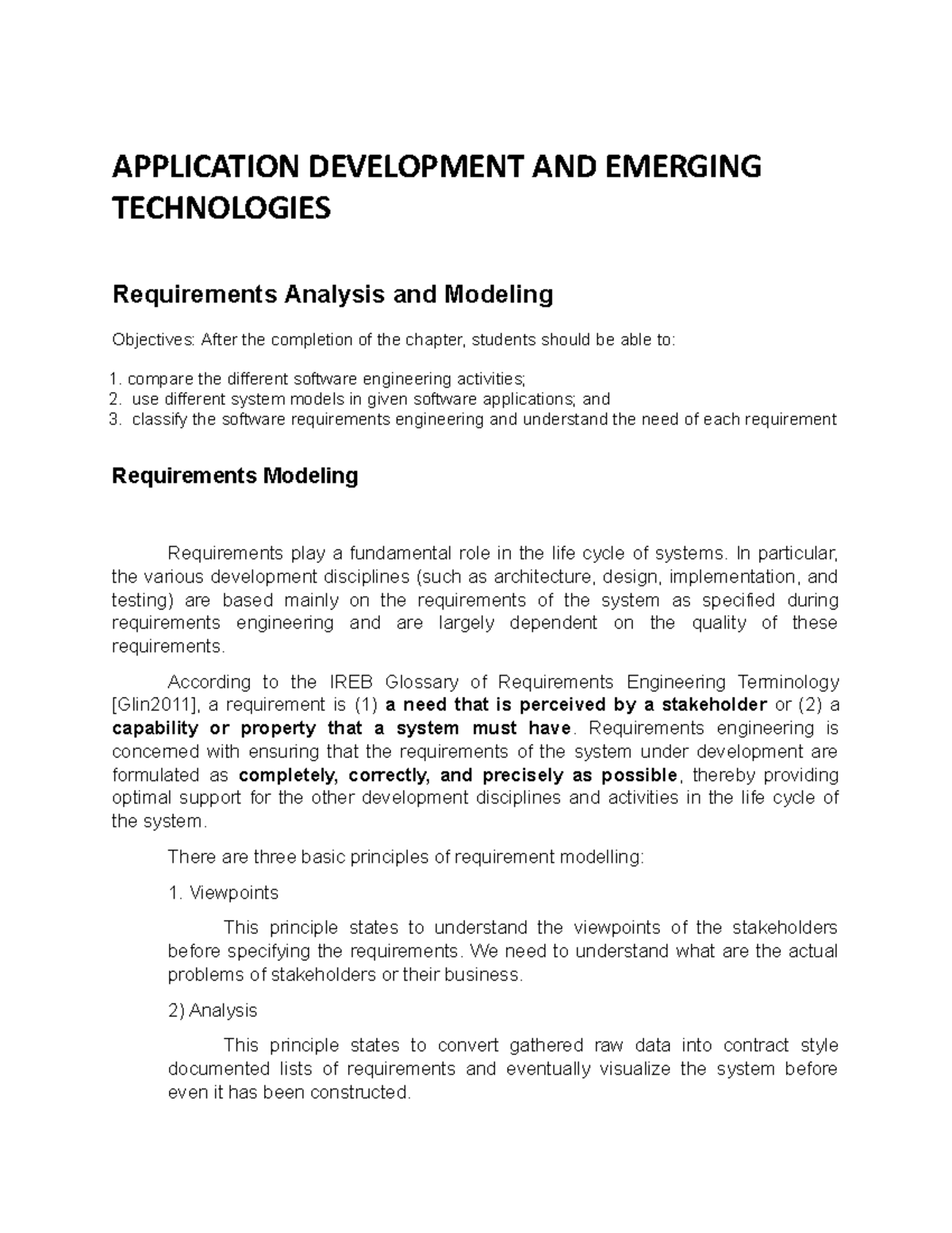 Application- Development-AND- Emerging- Technologies - APPLICATION ...