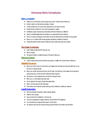 Astronomy Notes Unit 4 - 6-4 billion years ago) Extremely chaotic Tons ...