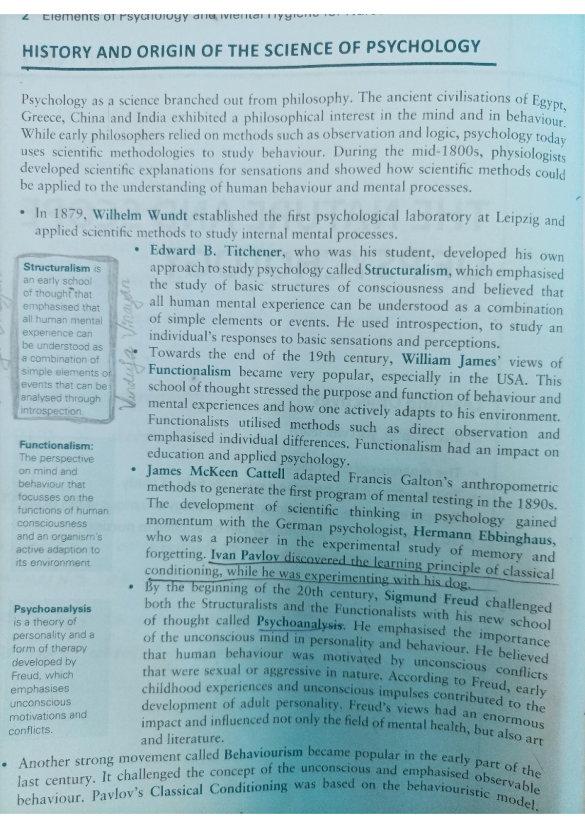 The Nature And Scope of Psychology - Psychology of Learning and ...