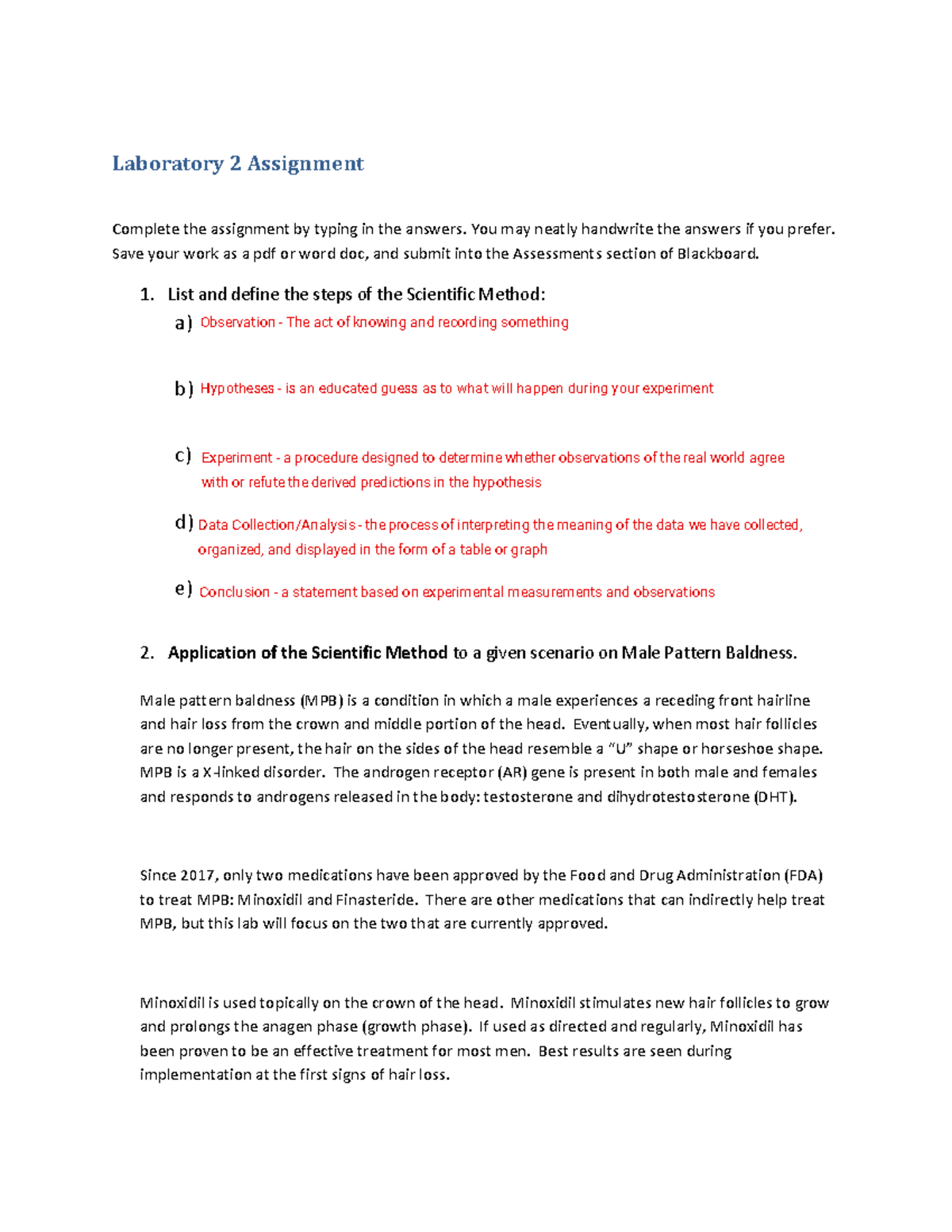 Kami Export - BIO 101 Laboratory 2 Assignment - Laboratory 2 Assignment ...