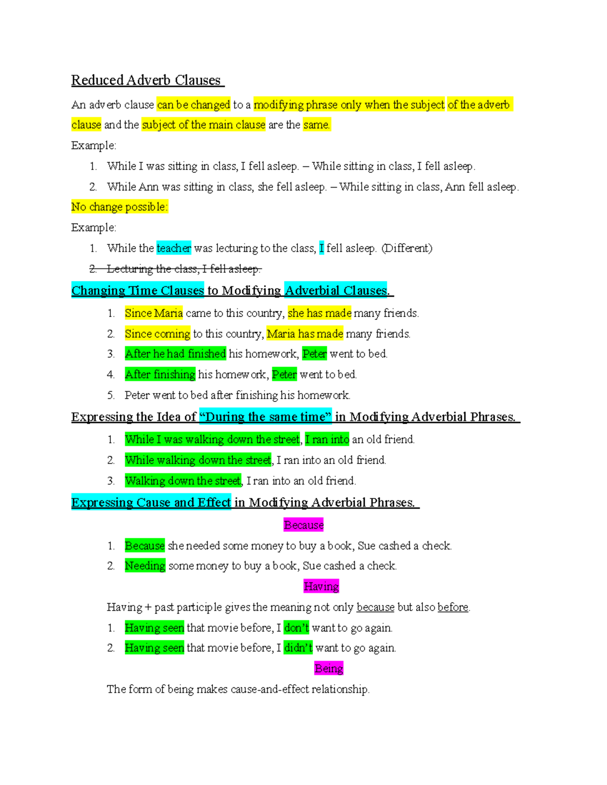 reduced-adverb-clauses-example-1-while-i-was-sitting-in-class-i