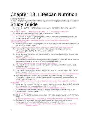 Nutritional Analysis Sample Paper - NUTRITIONAL ANALYSIS (SAMPLE) I ...