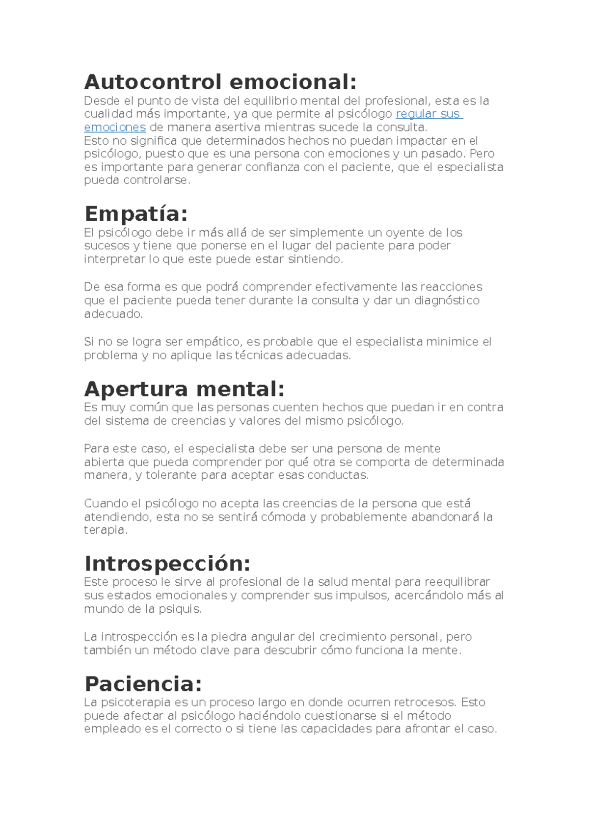 Autocontrol Emocional - Autocontrol Emocional: Desde El Punto De Vista ...